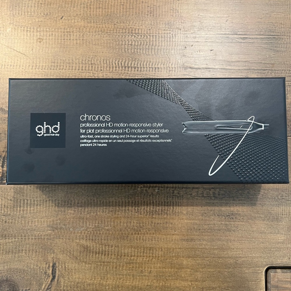 New GHD Chronos Flat Iron in Black ($329 Retail Price)